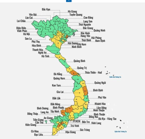 Hiện Tại Việt Nam Có Bao Nhiêu Tỉnh Thành Top 3 Giải Đáp