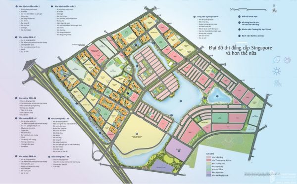 Quy hoạch Vinhomes Củ Chi 1/500 mới nhất