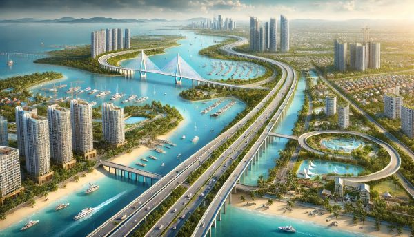 Phối cảnh tổng thể Vinhomes Green Paradise MIK Cần Giờ